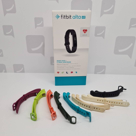 Montre connectee Fitbit Alta hr + bracelets 