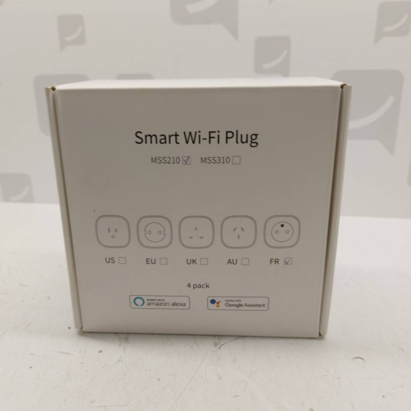 set 4 prises intelligente meross smart wi-fi plug