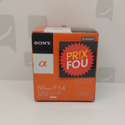 Objectif  Sony Alpha 50mm 