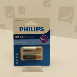 pack 2 cles usb philips 64gb 