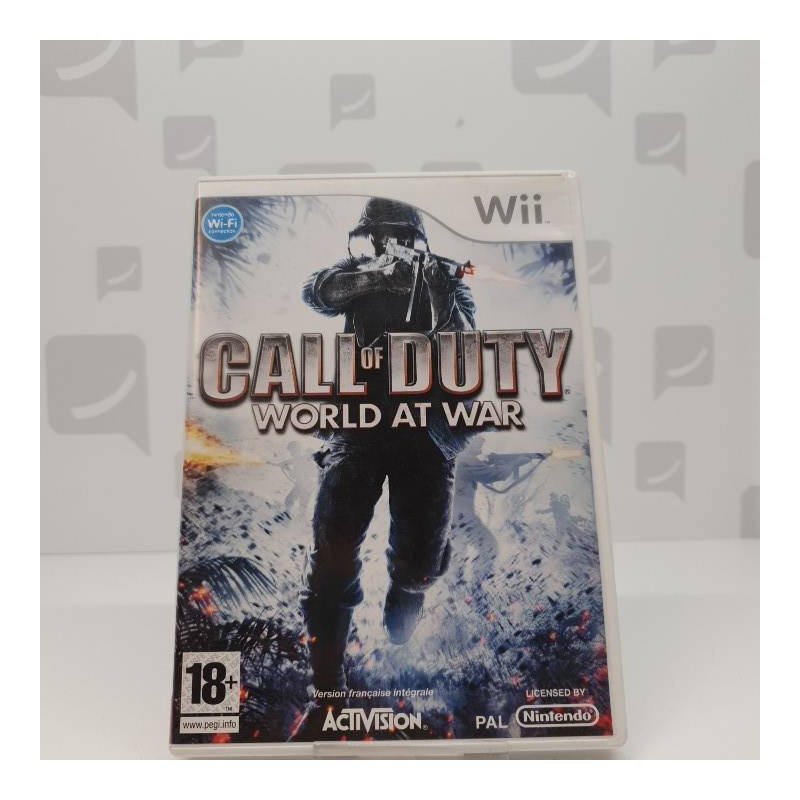 JEUX NINTENDO WII Call of Duty  World At War 
