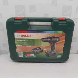 Visseuse (état neuf) Bosch Drill 18v Boite + 2 batteries 