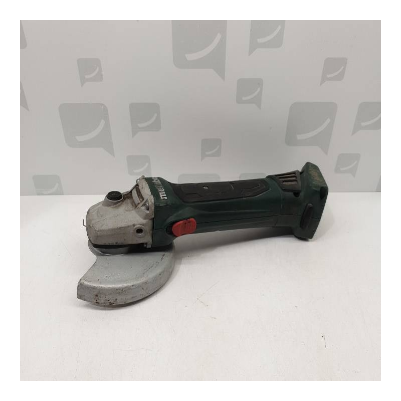 meuleuse  Metabo  W 18 LTX 125 QUICK  + 2 accus chargeur  