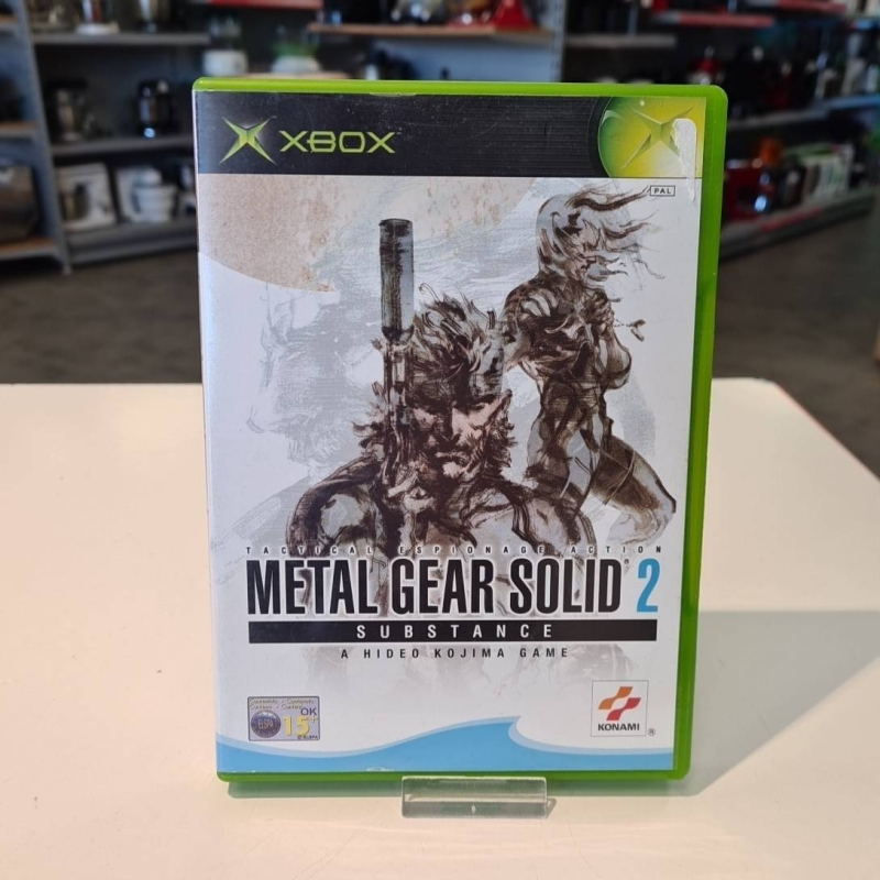 Jeu XBOX metal gear solid 2 