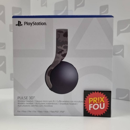 Casque BT PS5/4 Sony Pulse 3D 