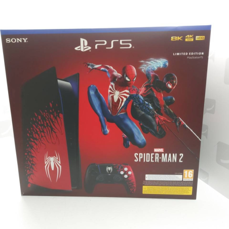 Console Sony jamais servi ps5Édition Spider-Man 2 825Gb +jeu