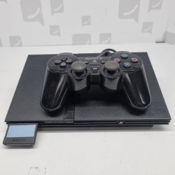 Console PlayStation 2 Slim Black (1 Man. + 1 CM) 