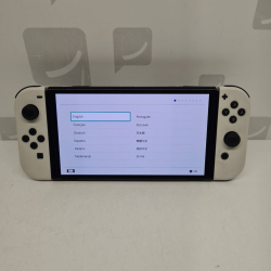 Nintendo consoles switch oled  white  