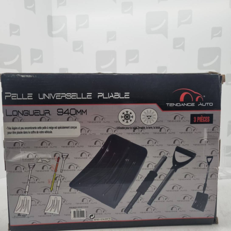 pelle à neige pliable 