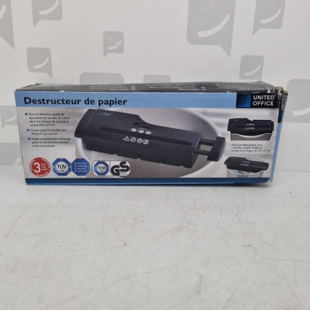 detructeur de papier  united office  