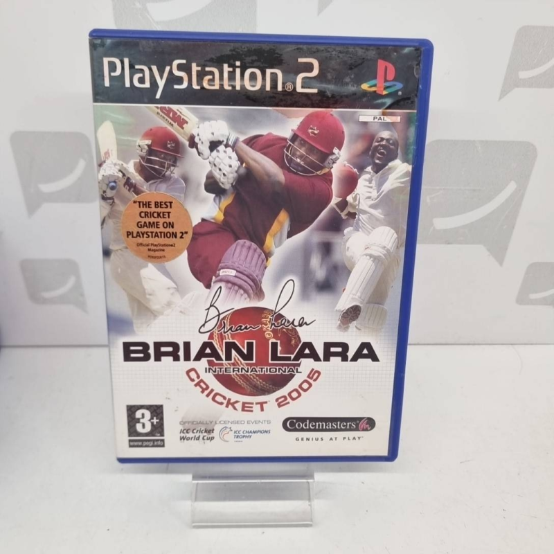 Jeu PS2 Brian Lara International Cricket 2005 
