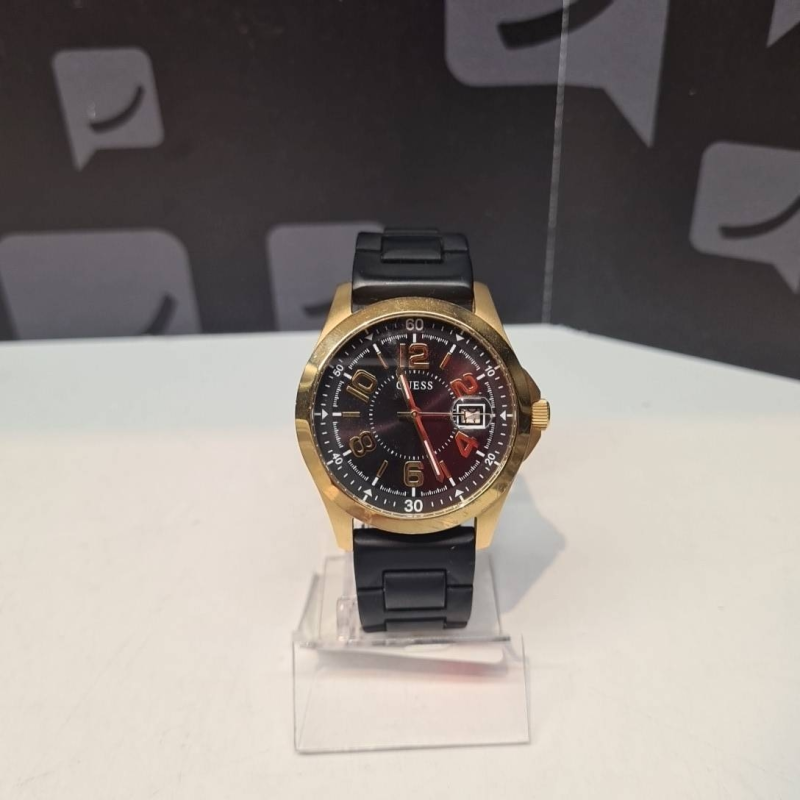 Montre Guess gw0058g2 Quartz Homme Bracelet caoutchouc 