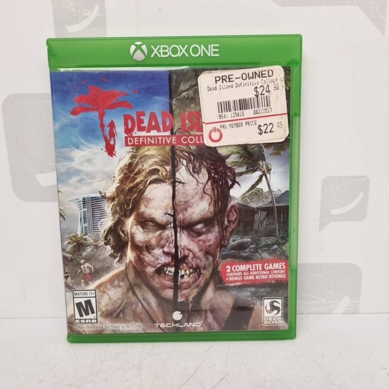 Jeu XBOX One Dead Island - Definitive Edition 