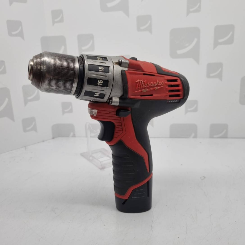 visseuse milwaukee  c12 dd  2batt + charg  