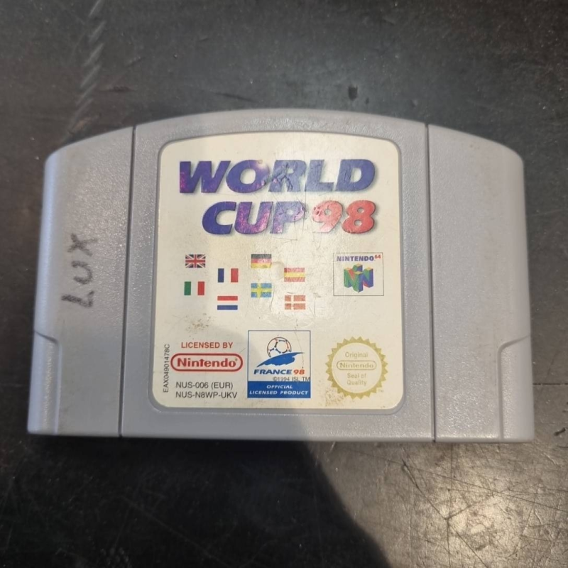 Jeux Nintendo 64 World Cup 98 