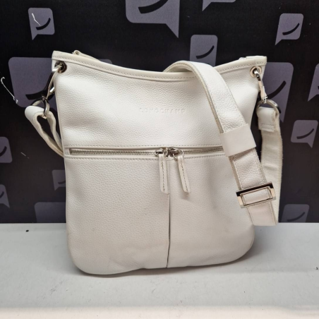 Sac a main Longchamp Cuir Blanc 