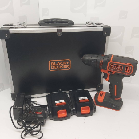 visseuse black & decker bdcdc18 2 batterie 