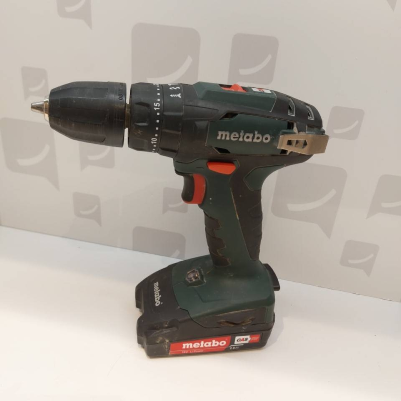 visseuse  metabo  Sb 18  + 2 accus + chargeur + coffre  