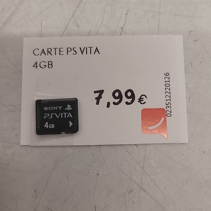 CARTE PS VITA  4GB 