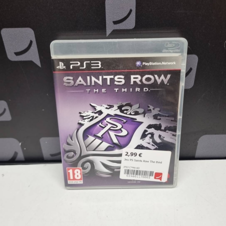 Jeu PS Saints Row The third 