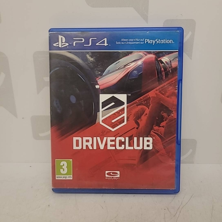 Jeux Ps4 DRIVECLUB 