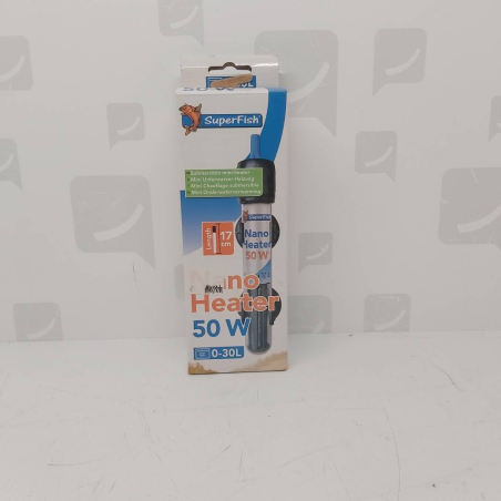 chauffage aquarium superfish 50W 17cm 