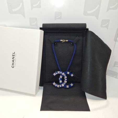 Collier CC Chanel Blue  