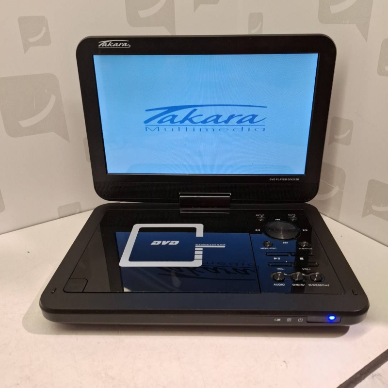 Lecteur DVD PORTABLE TAKARA DIV212B 