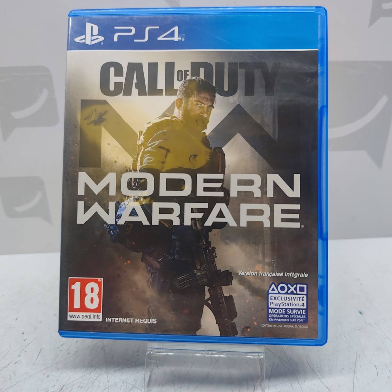 Jeux Ps4 modern warfare 