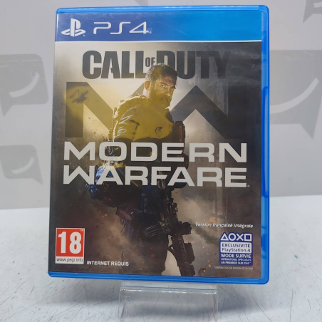 Jeux Ps4 modern warfare 