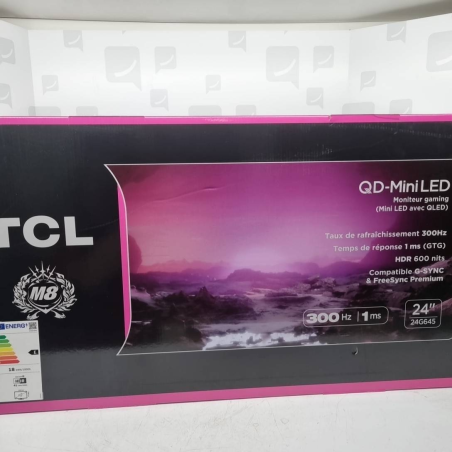 Moniteur tcl 24g645(neuf) 