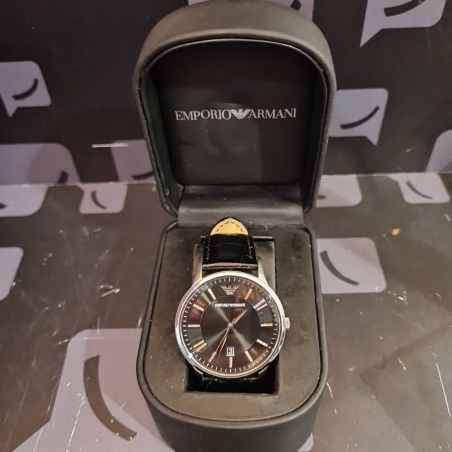 Montre Armani Ar11186 Quartz Homme Bracelet cuir 