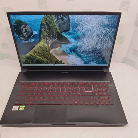 PC portable gaming  MSI  17  i7-10th  RTX 3050 Ti  16 GB 51