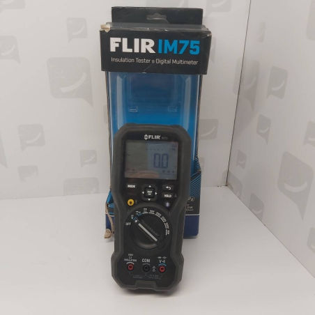 Multimètre flir Im75 boite + doc + bornes 