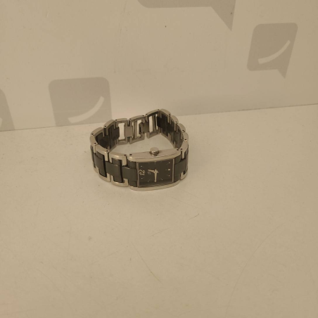 Montre Lotus 15940 ! Etat vitre !  Quartz Bracelet acier 