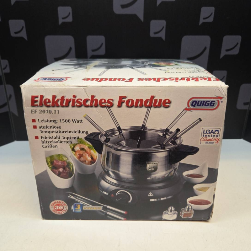 Machine à fondue QUIGG EF2010 11 