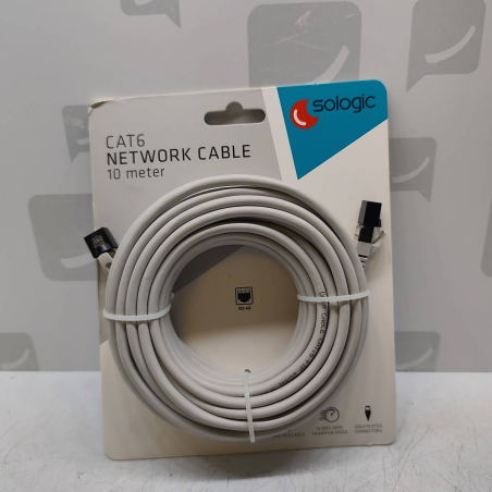 CABLE INTERNET 10M CAT 6  SOLOGIC 