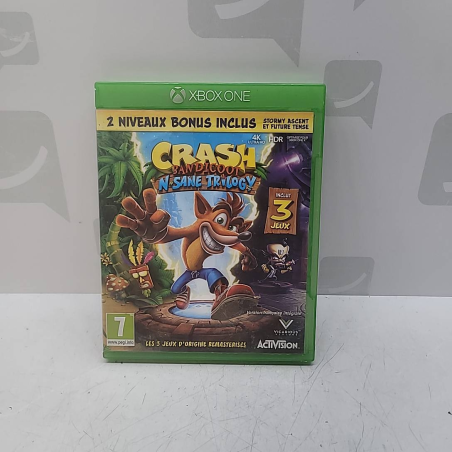 Jeu XBOX One Crash Bandicoot N Sane Trilogie 