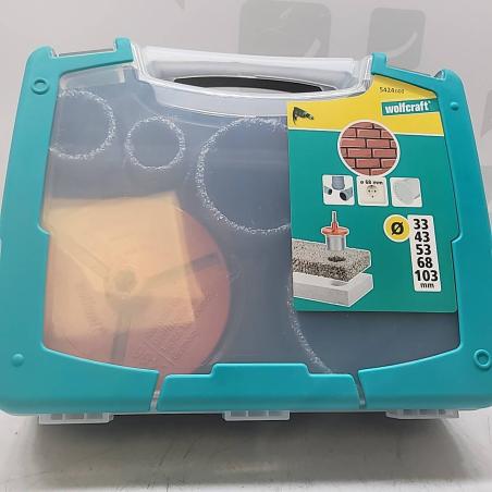 Lame de scie cloche pour maçonnerie Wolfcraft 5424000 