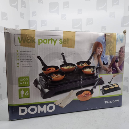 wok party set  domo  do8706w 