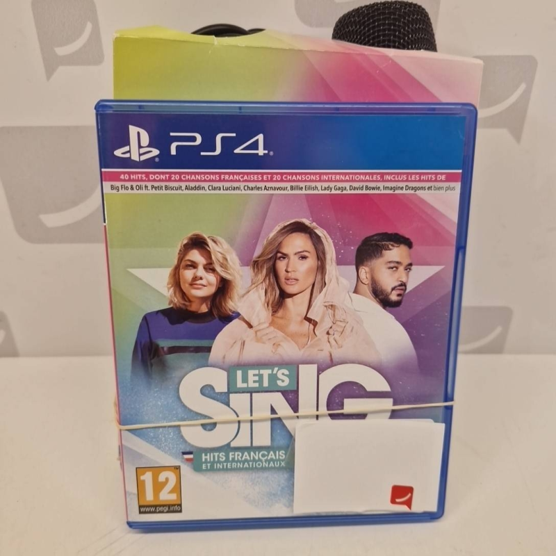 Jeu PS4 LET SING 2022+ MICRO 