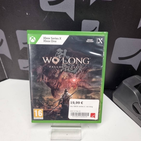 Jeu XBOX series x  wo long  