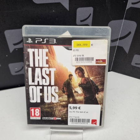 Jeu PS The last of us  