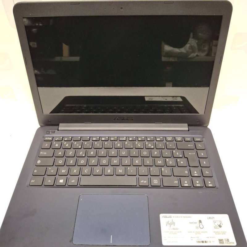 PC sans chargeur Asus L402Y AMD Dual core E2 4  GB 64Go hdd 