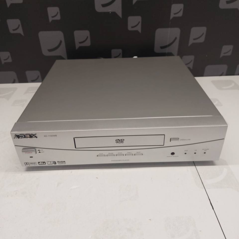 Lecteur DVD + commande  Apex  AD-1100WB 