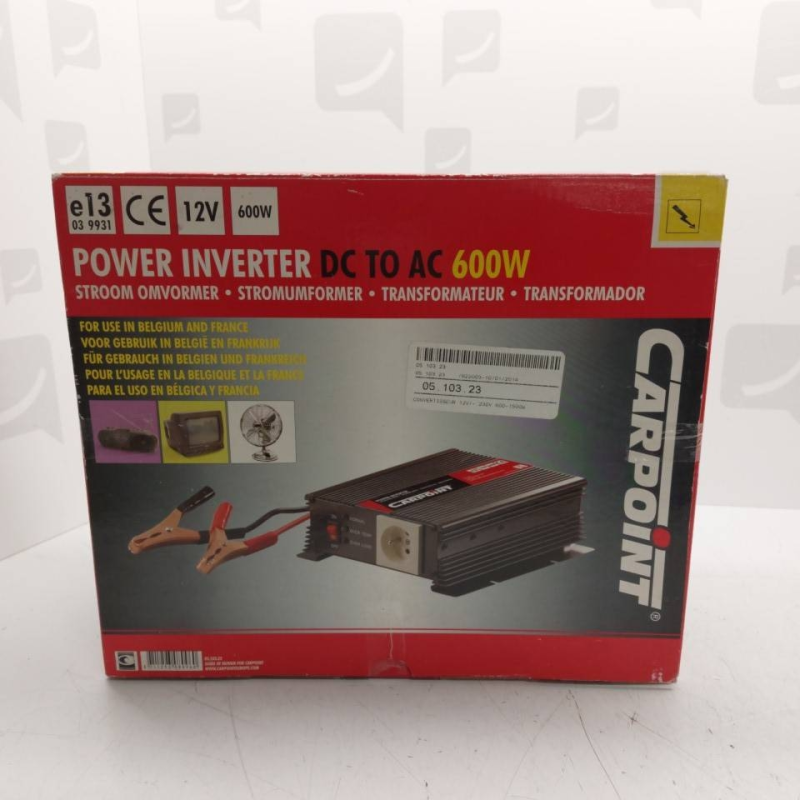 Carpoint Power Inverter 600W 