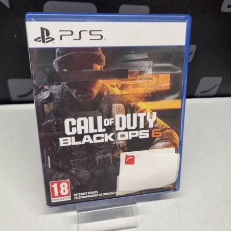 Jeu PS5 call of duty black ops 6 