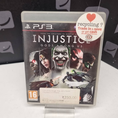 Jeu PS3 injustice  gods among us 