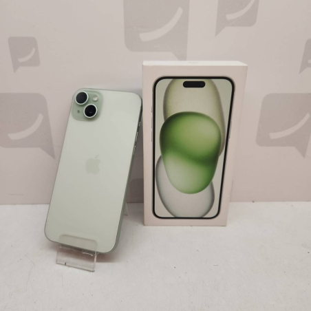iPhone Apple 15 Plus Vert 128Go Batterie 86 % IOS 