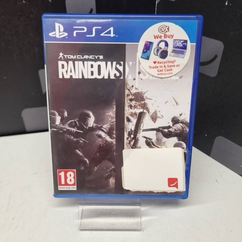Jeu PS4 rainbow six siege  